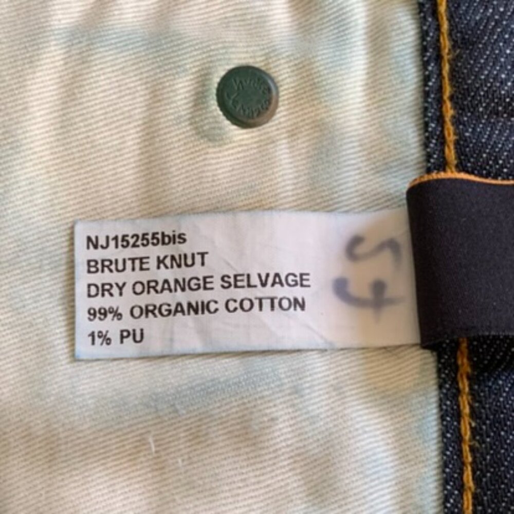 Brute Knut Dry Selvedge 32W X 30L - Picture 4 of 4